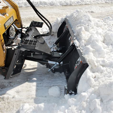 skid steer snow blade for sale alberta|used skid steer snow pushers.